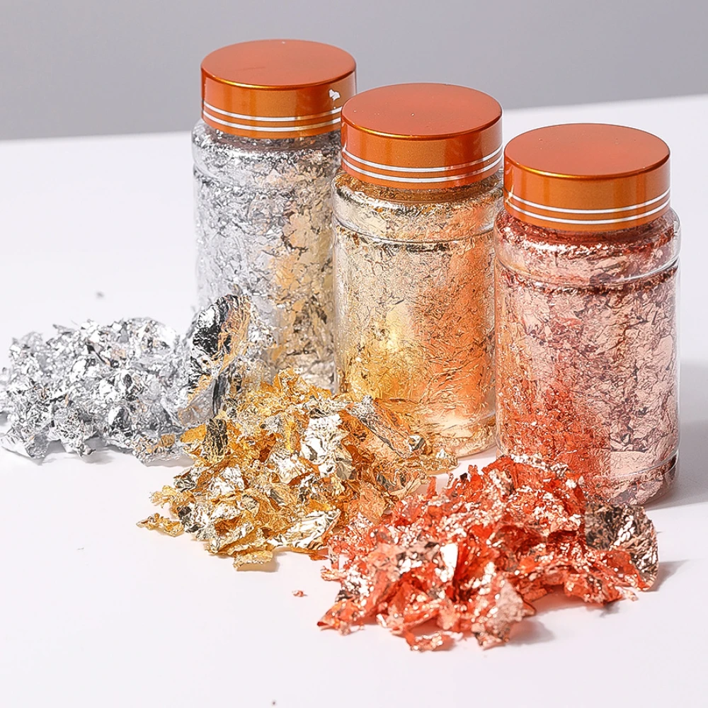 Luxury Candle Supplies Usa - Многоцветная свеча с блестками, золотая ароматическая