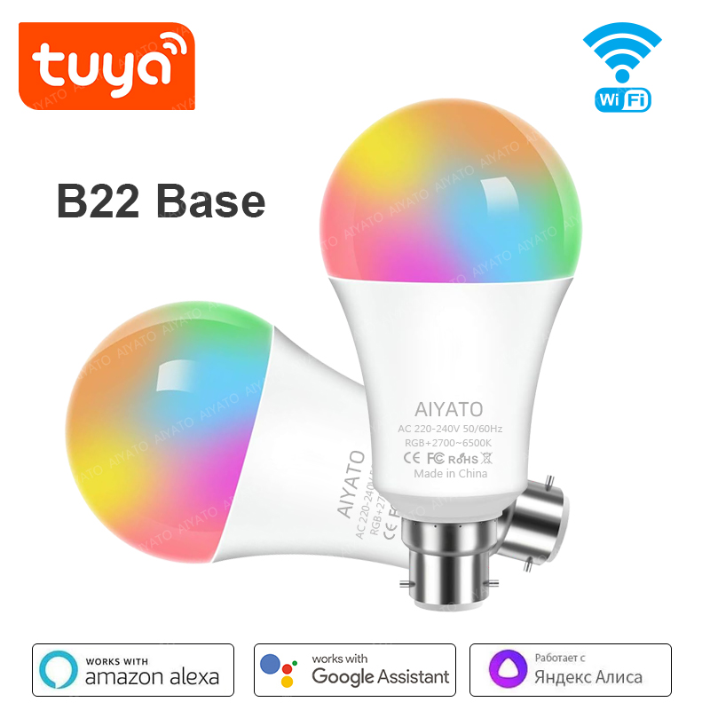 Умная Wi-Fi лампа B22 UK TUYA  – обзор и цена Candle Making Supplies Uk